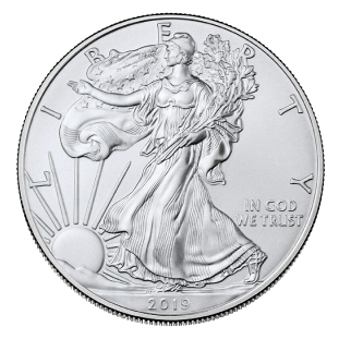 Silver Eagle Coin.