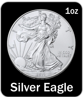 Silver Eagle coin image.